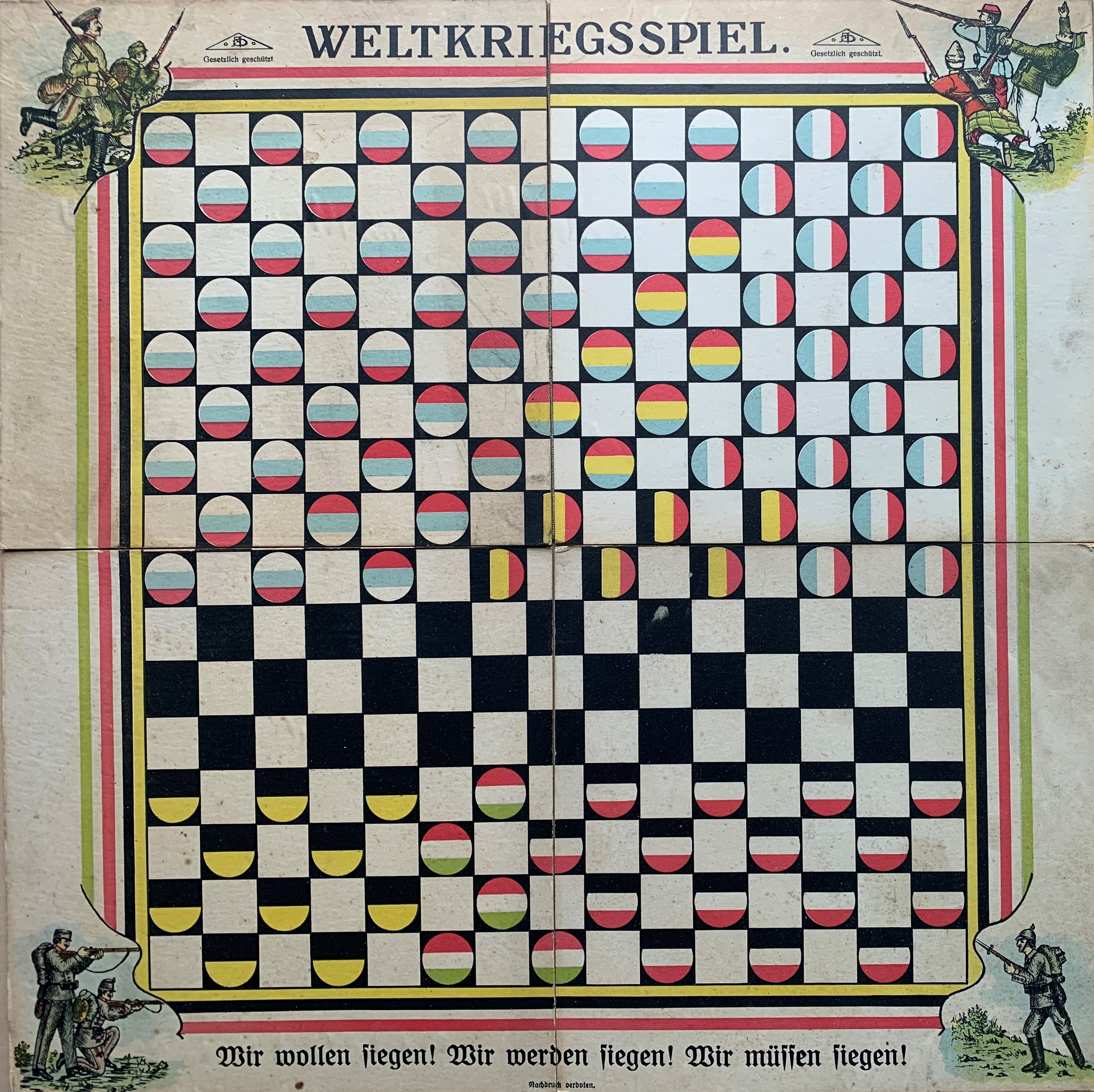 Board for Weltkriegsspiel