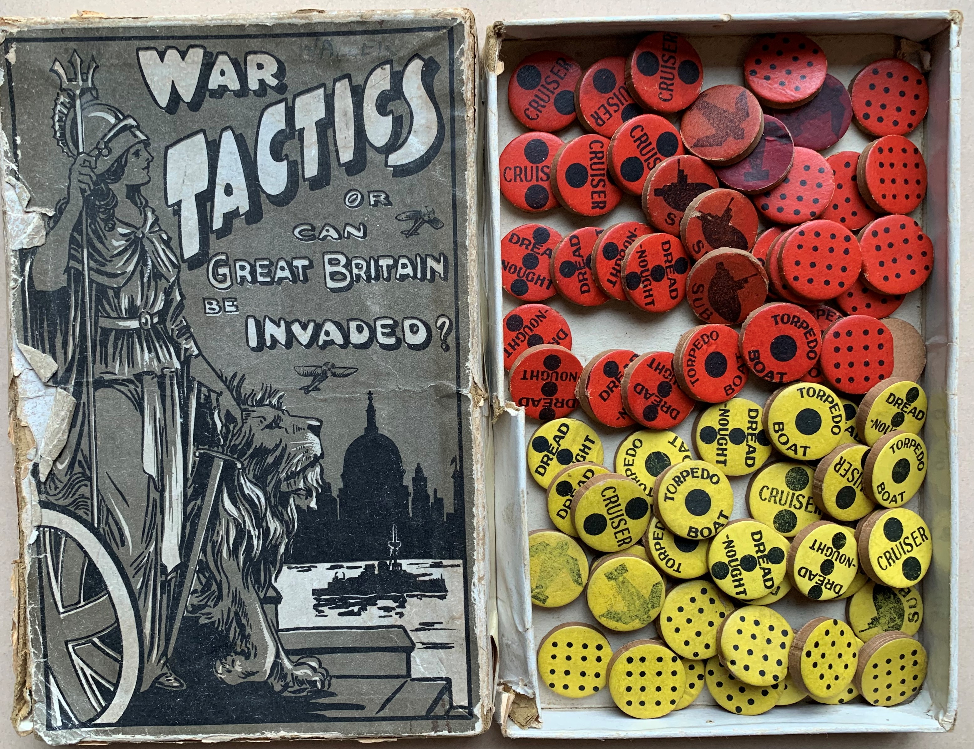 War Tactics Box And Contents