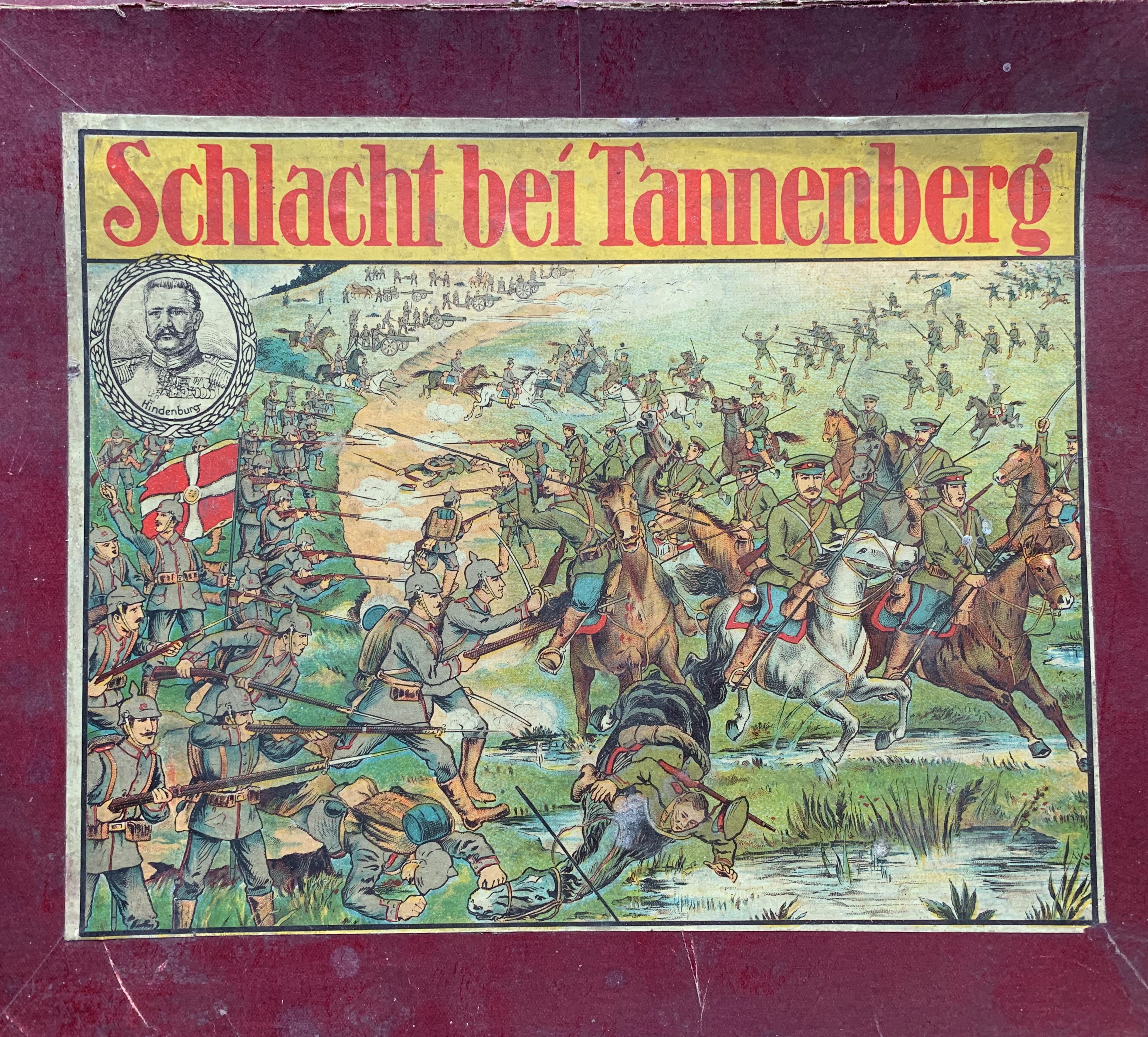 Box cover for Schlacht bei Tannenberg