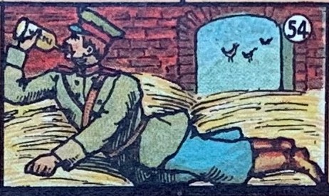 Drunken Russian Cossack on the Tannenberg game board